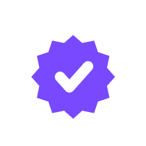 Purple badge