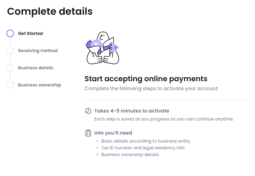 Accepting online alternatives