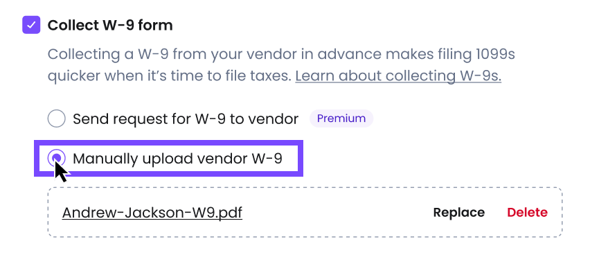 How to request a W-9 form from your Vendor – Melio