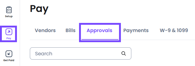 Approval workflows