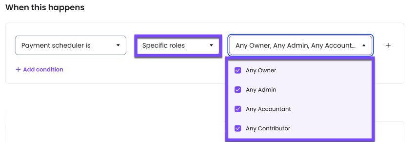 Approval of payments before money is sent