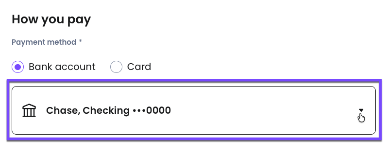 Selecting the right bank account