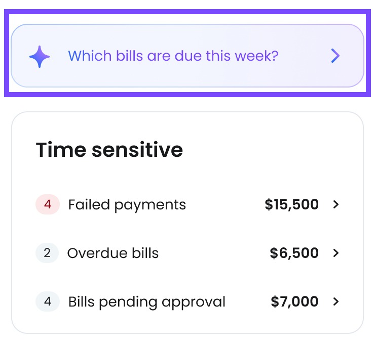A screenshot of where you can click on the homepage to launch AI Agent Mel. 
