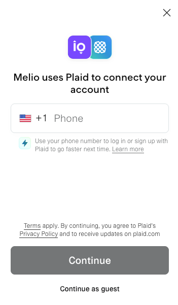 Get Paid Plaid flow