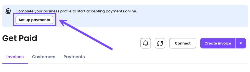  restore access to your Get Paid account